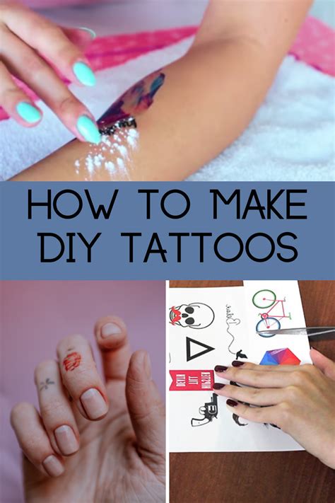 Diy Tattoos 5 Methods To Try At Home Artofit