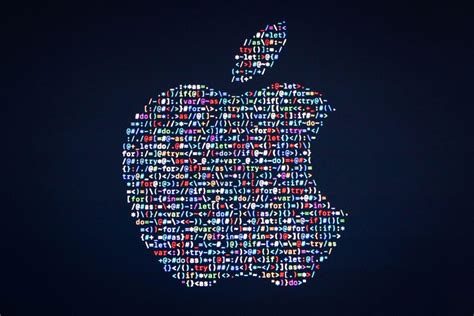 A collection of the top 36 4k apple wallpapers and backgrounds available for download for free. Apple Logo Code Typography Blue 4K Wallpaper - Best Wallpapers
