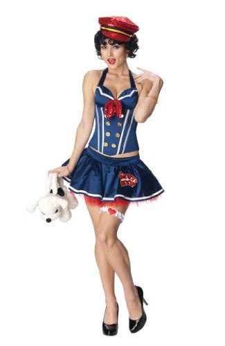 Betty Boop Secret Wishes Sailor Corset Costume Funtober