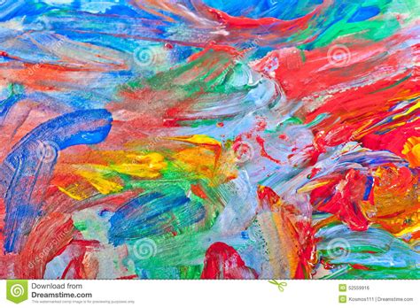Beautiful Abstract Painting Stock Photo Image Of