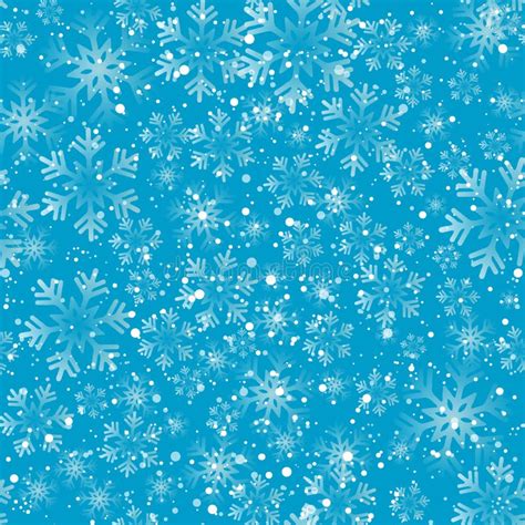 christmas snowflakes seamless background stock vector illustration of