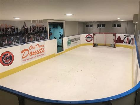 20 X 40 Hockey Rink Boards Synthetic Ice D1 Backyard Rinks