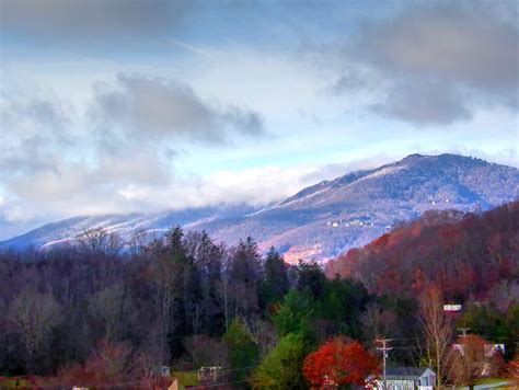 Early Snow In The North Carolina High Country Living In