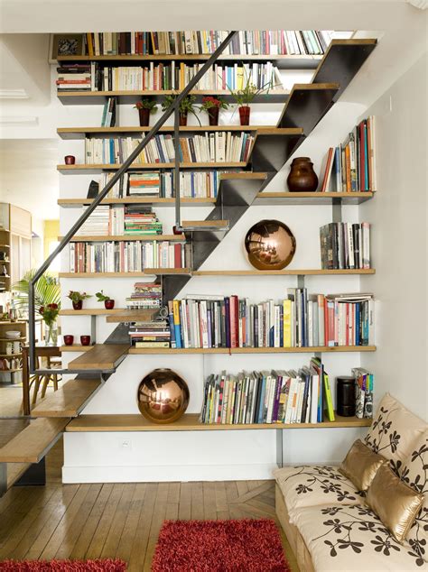 50 Creative Ways To Incorporate Book Storage In And Around Stairs