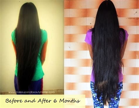 My Six Months Hair Growth Challenge Update Routine And Before And After