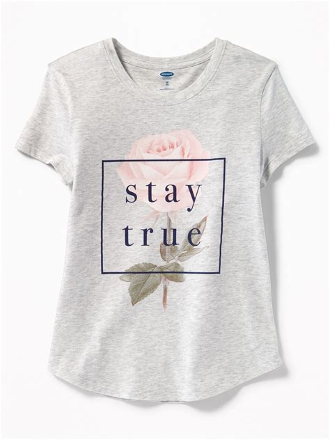 Product Photo Girls Graphic Tee Girls Tees Old Navy