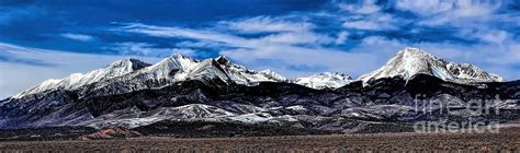 Blanca Mountains Near Fort Garland Colorado Photograph By Jon Burch