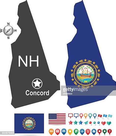 New Hampshire State Flag Photos And Premium High Res Pictures Getty