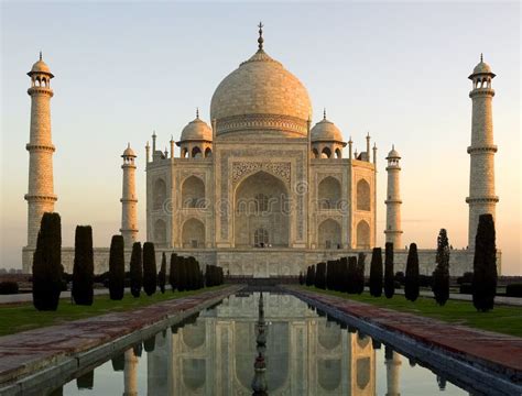 Taj Mahal Agra Linde Image Stock Image Du Patrimoine 14026311
