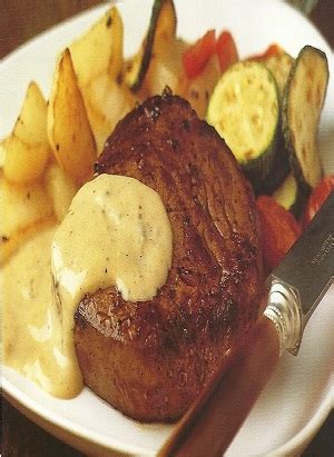 Give beef tenderloin a delicious coating of savory seasonings & roast it over flavorful hardwood. Beef Tenderloin with Blue Cheese Sauce Recipe