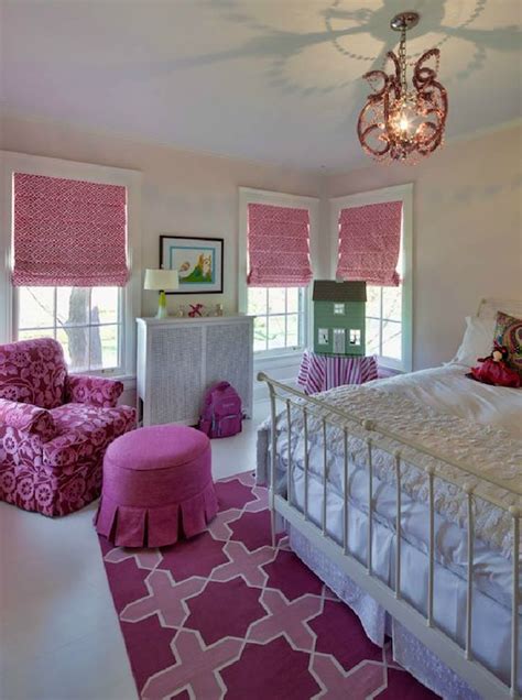 Make it cosier with white and wooden walls, a fluffy rug and monochrome monochrome living rooms are timeless. Buckingham Interiors: Fun pink girls room with light pink ...