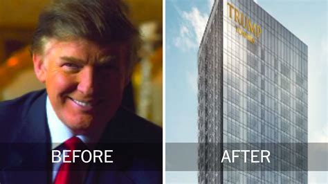 Before And After Removing Donald J Trump From The Trump Brand The