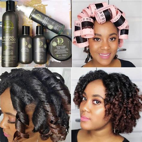 Tips For A Perfect Roller Set On Natural Hair Natural Hair Styles Roller Set Hairstyles