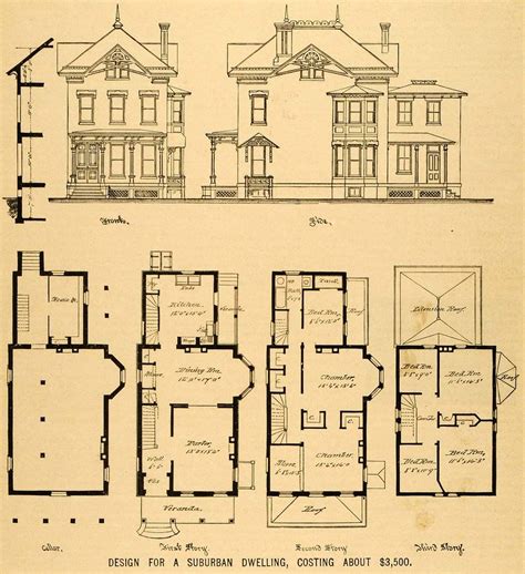 Pin By Erin Cavill On Architecture Victorian Victorian House Plans