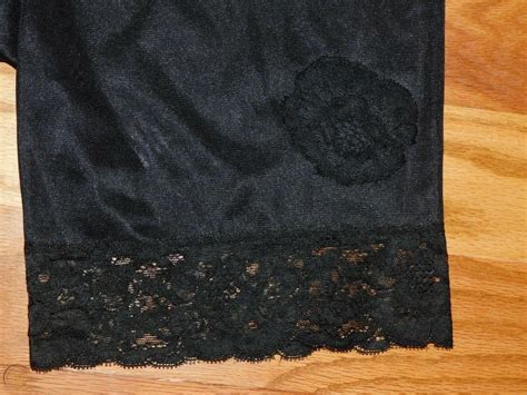 Vintage Barbara Lee Panties Exc Black Wlace Wide Gusset Slip Panties Usa Size 6 3859318784