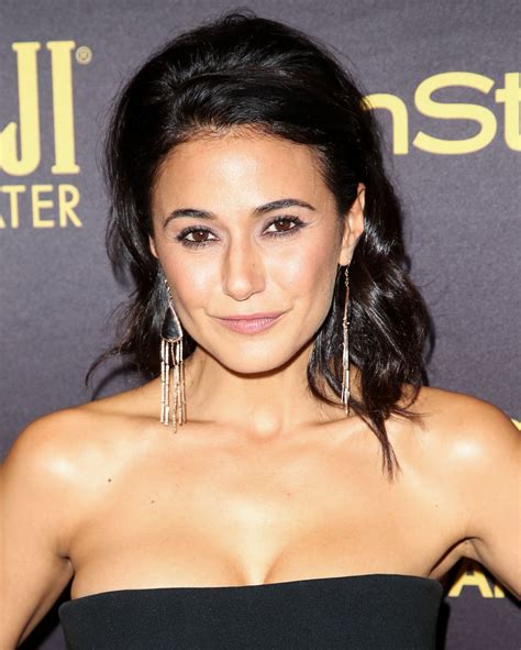 Emmanuelle Chriqui At Hfpa And Instyles Celebration Of Golden Globe Awards Season In Los Angeles