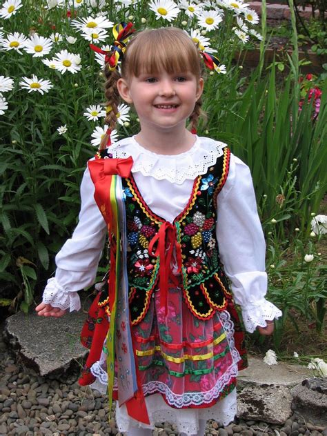 Hania In Polish Dress Polish Traditional Costume Polish Clothing