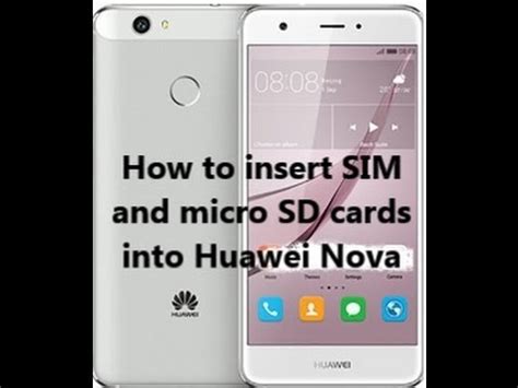 We did not find results for: How to insert SIM and micro SD cards into Huawei Nova - YouTube