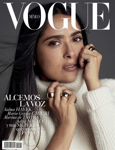 Salma Hayek In Vogue Magazine Mexico November 2018 Issue Hawtcelebs