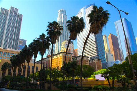 Changing scenery of Los Angeles Downtown