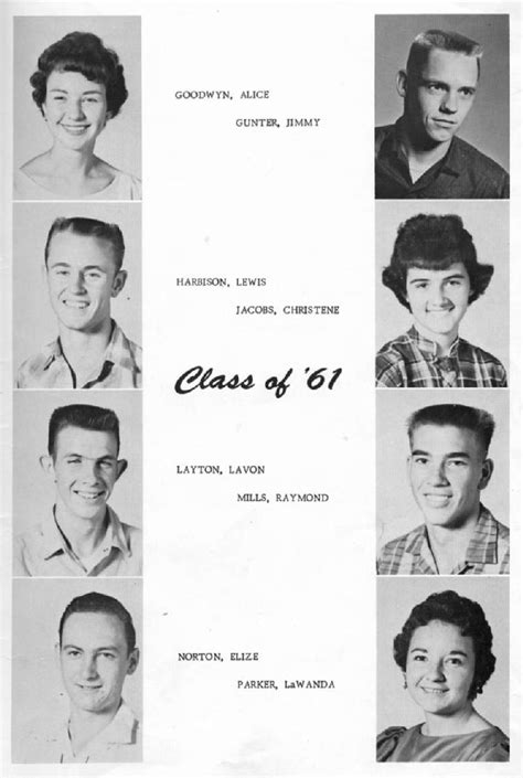 Shelbyville High School 1961 Alumni Page 1