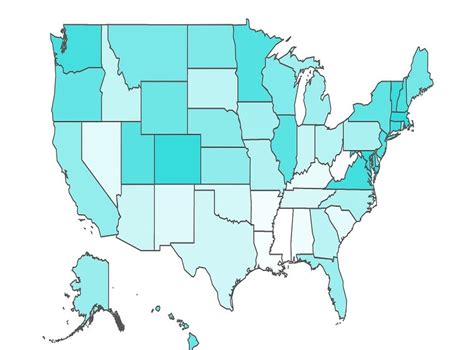 Map Shows The Most Educated States In The Usa Indy100 Indy100