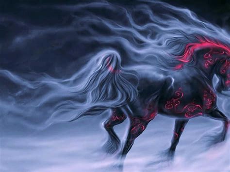 Black Unicorn Horse Wallpaper Hd Download