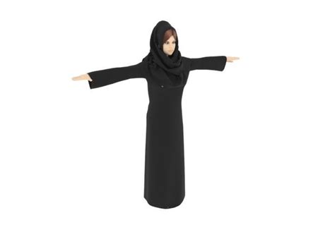 Rig Arab Women 3d Model Rigged Cgtrader
