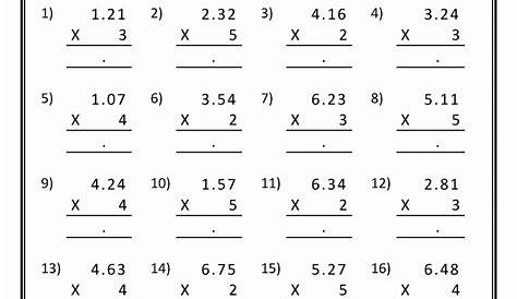 Printable Math Worksheets Grade 5 - Lexia's Blog