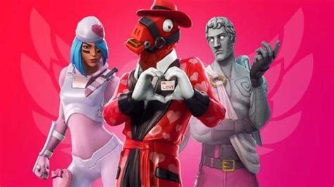 Fortnite Announces Valentines Day Event Update 740 Brings New Skin