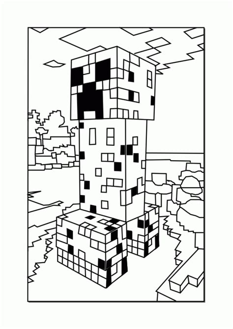 Your email address will not be published. Best Minecraft Creeper Coloring Pages - Free, printable ...