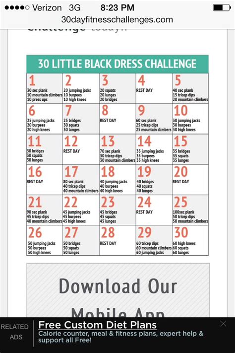 30 Day Little Black Dress Challenge Trusper
