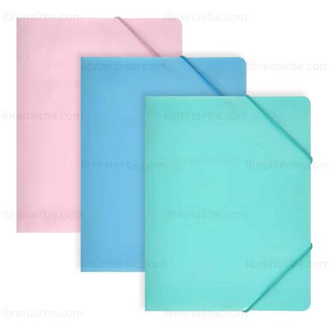 Archivador Folder De Plástico Con Ligas Tamaño Carta A4 Bellart