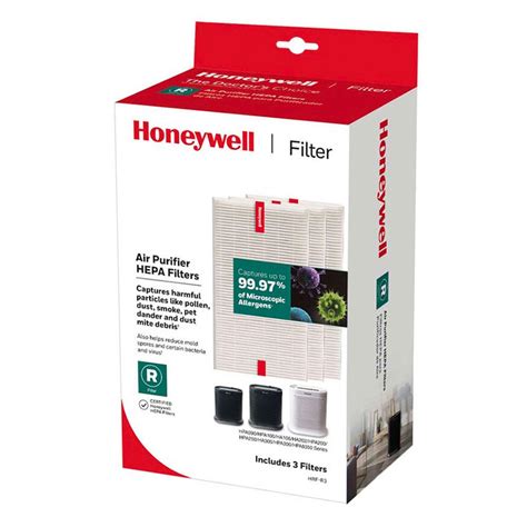 Honeywell Hrf R3 True Hepa Replacement Filter R 3 Pack For Air Purifiers