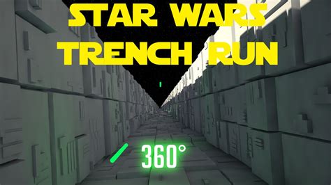 Star Wars Deathstar Trench Run Vr Youtube