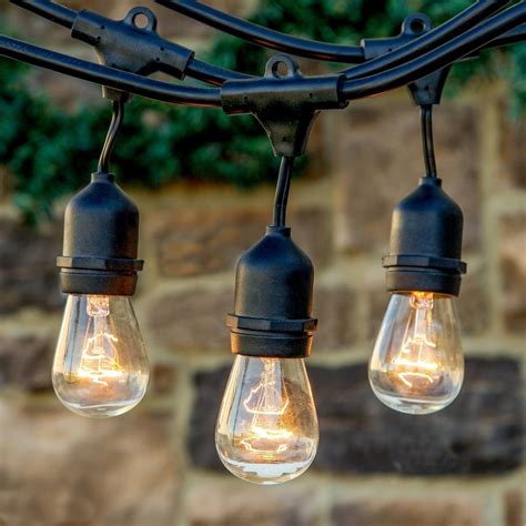 15 Best Collection Of Hanging Outdoor String Lights At