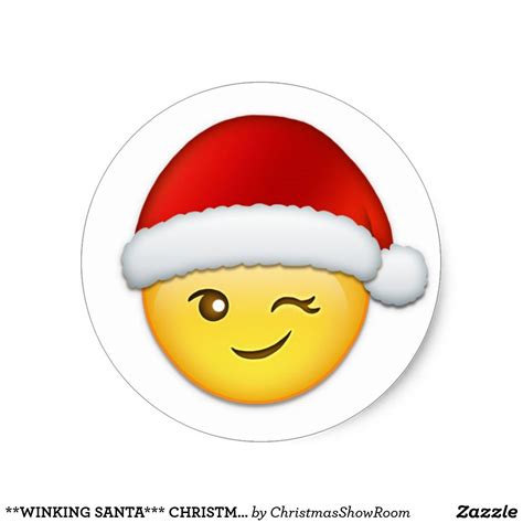 Winking Santa Christmas Sticker Little Memes New Photos Hd