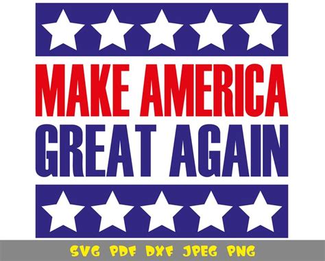 Make America Great Again Svg Png Dxf  Pdf Etsy In 2021 Svg Png