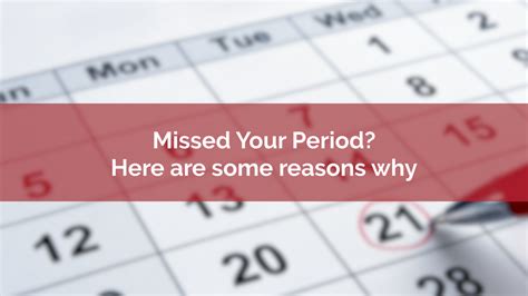 Missed Your Period Here Are Some Reasons Why Summit Health