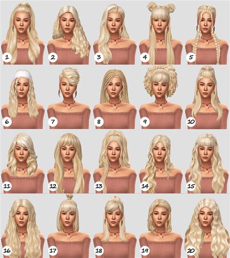 Sims 4 Natural Hair Archives The Sims Book