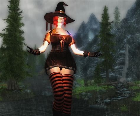 Bewitching Clothes Cbbe Hdt Bodyslide Conversion At Skyrim Nexus Mods