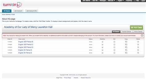You can find this on your instructor homepage, under the column class id, right next to the class name. TurnItIn