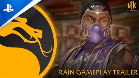 Mortal Kombat 11 Ultimate Official Rain Gameplay Trailer Ps4 Ps5