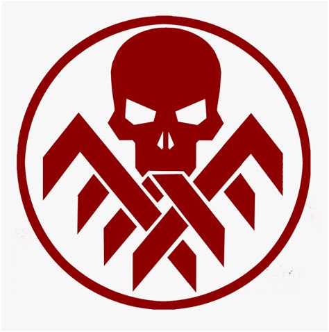 Red Skull Captain America Hydra Logo Marvel Cinematic Red Skull Logo