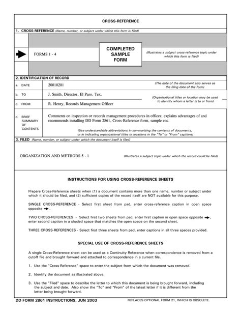 Dd Form 2861 ≡ Fill Out Printable Pdf Forms Online