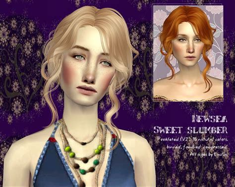 Newsea Hair Dump Part 2 16 Retextures Sims 2 Hair Bow Hairstyle Sims