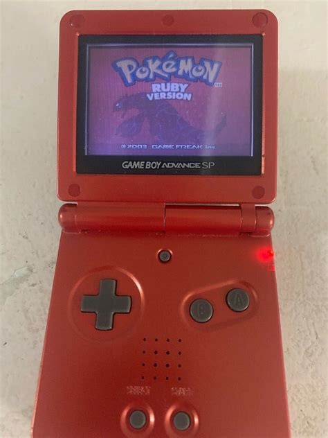 Download gameboy advance roms(gba roms) for free and play on your windows, mac, android and ios devices! Nintendo GameBoy Advance SP Handheld Red 1 Games No ...