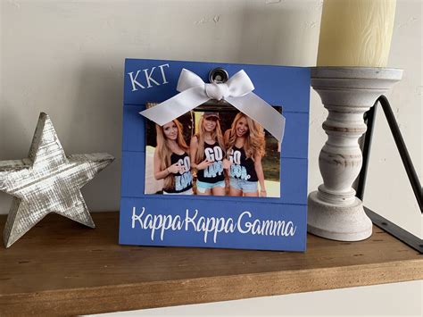 Kappa Kappa Gamma Sorority Sisters Wood Frame Hand Painted In Etsy