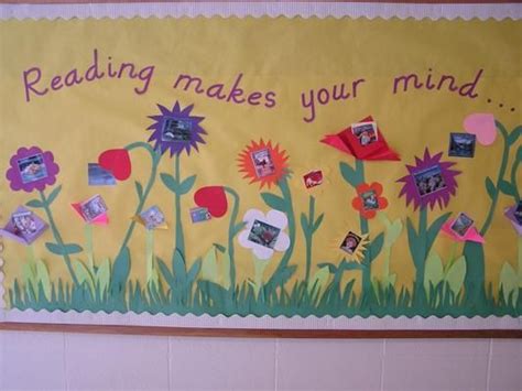 Spring Reading Bulletin Board Idea