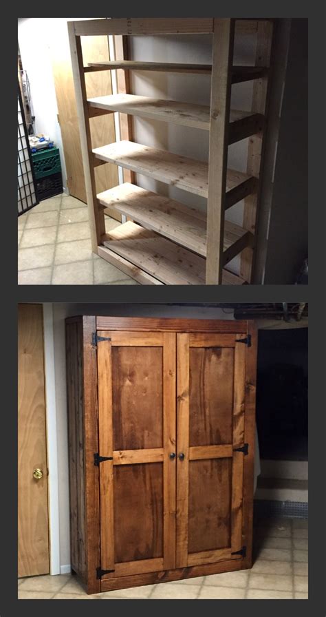 See what homeowners have done to spruce up their cabinets. 2x4 DIY Pantry | Ana White